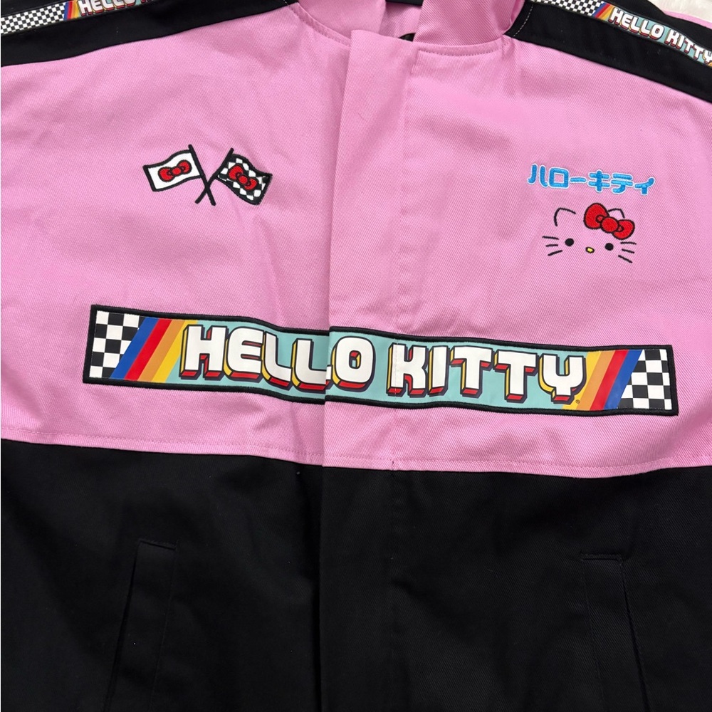 Sanrio Pink and Black Hello Kitty Jacket